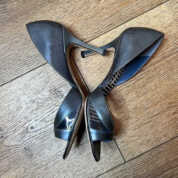 Manolo Blahnik D’Orsay Heel in Canti/Blue Size 37/7US - Picture 4 of 14